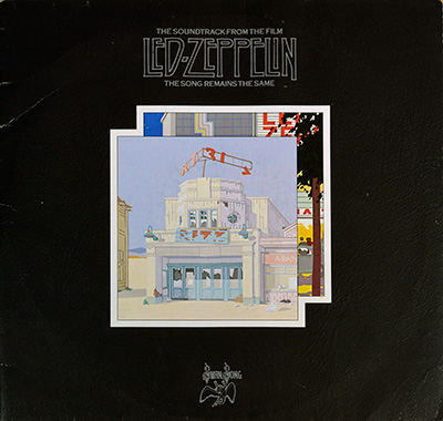 LED ZEPPELIN - The Song Remain the Same (Belgian Release) album front cover vinyl record